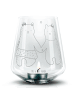 Mr. & Mrs. Panda Deko Glas Bär Freundin ohne Spruch in Transparent