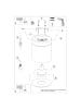 Nice Lamps Plafond FOBOS Schwarz H 6