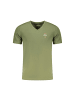 Aeronautica Militare Grün Baumwolle Herren T-Shirt