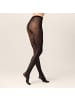 Kunert Feinstrumpfhose Romantic Love Blumenmuster in Black