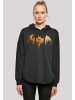 F4NT4STIC Oversized Hoodie DC Comics Batman Arkham Knight Halloween Moon in schwarz