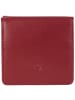 VLD VOi Leather Design Soft Fanni Geldbörse Leder 8 cm granat
