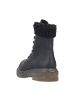 rieker Schnürstiefeletten in Schwarz