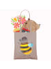 Mr. & Mrs. Panda Shopping Tasche Hummel flauschig ohne Spruch in Braun Pastell
