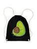 Mr. & Mrs. Panda Beutel Avocado Pfeifen ohne Spruch in Schwarz