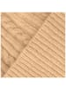 BREITER Strickmütze in beige