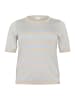 KAFFE curve Strickpullover KClizzy Regular fit in Soft Chambray/FeatherG. Stripe