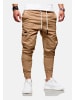 behype Cargohose LANE in beige