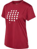 Hummel Hummel T-Shirt S/S Hmlcourt Paddeltennis Damen Leichte Design Schnelltrocknend in RHUBARB