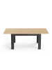 CALICOSY Tisch CRAFT in Helles Holz - (W) 160  x (H) 77  x (L) 90  cm