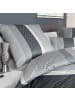 Janine Bettwäsche Davos 65097 silber anthrazit in silber anthrazit