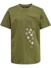 Hummel T-Shirt S/S Hmlmarcel T-Shirt S/S in CAPULET OLIVE