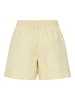 Pieces Shorts in Pale Banana
