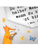 Mr. & Mrs. Panda Frotteetuch Arzt Herz mit Spruch in Weiß