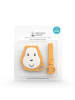 MATCHSTICK MONKEY Geschenkset Schnullerclip & flacher Beißring