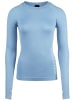 Gorilla Wear Nahtloses Langarmshirt - Selah - Blue clair