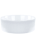 Beliani Waschbecken GELDO in Weiß - (W) 37 x (H) 13 x (L) 37 cm