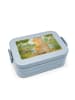 Mr. & Mrs. Panda Bento Box Otter Bauch Design ohne Spruch in Blau Pastell
