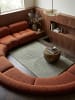 KADIMA DESIGN Teppichläufer Geometrisch pflegeleicht Wohnzimmer Schlafzimmer Flur in Grün