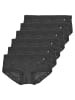 Like It 6er Pack Panty in schwarz