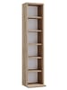 VCM  Holz CD DVD Stand Aufbewahrung Deko Regal Elementa in Sonoma-Eiche