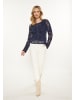VIRITA Women Cardigan in Navy