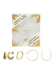 Steel_Art Adventsbox für Frauen 2025 Heideman Schmuck Adventsbox – Basic in goldfarben