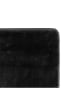 KADIMA DESIGN Teppich Kurzflor Unifarben Polyester Antirutsch Wohnzimmer in Schwarz