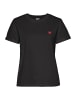 LASCANA T-Shirt in schwarz