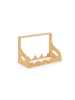 relaxdays Weinregal in Natur - (B)44,5 x (H)30 x (T)23,5 cm