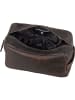 Strellson Kulturbeutel Brick Lane Dick Washbag SHZ in Dark Brown
