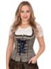 Krüger Dirndl Mieder 415367 in blau