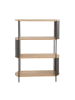 CALICOSY Regal EKLO in Helles - (W) 100  x (H) 133,5  x (L) 34  cm