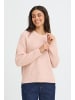 Fransa Strickpullover FRKALIKKA Box fit in Rose Smoke mix