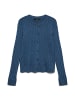 Vero Moda Strickjacke in Dark Denim