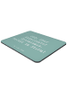Mr. & Mrs. Panda Mouse Pad Spruch ZeichenO Optimismus mit Spruch in Meeresbrise