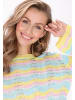IZIA Women Sweater in yellow multicolor