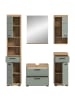 ebuy24 Badmöbelset Scout (5-teilig) Staubgrün 164 x 37 cm