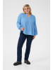 KAFFE curve Langarm-Bluse KCmolly in Ebb and Flow