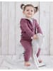 OrganicEra Baby Sweathose in Bordeaux Melange