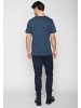 GreenBomb T-Shirt Basic in Deep Blue Stripes