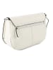 PICARD Texel Schultertasche Leder 24 cm in white lily