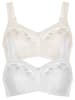 Anita Entlastungs BH Safina in Weiss crystal