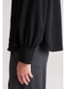 Seidensticker Stehkragenbluse Relaxed in Schwarz