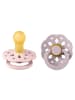 BIBS Schnuller 2er Pack Boheme in lila,rosa
