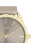 Oozoo Analog-Armbanduhr Oozoo Timepieces taupe, braun groß (ca. 40mm)