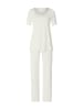 Hanro Pyjama Anilla in misty white