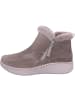 Skechers Damen Winterschuhe warm WILSHIRE BLVD - FRESH ZIP in Grau