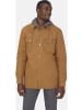Dickies Jacke "Fleece Hooded Duck Shirt Jack Relaxed" in Braun