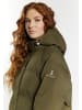 DreiMaster Maritim Winterjacke Mit Wattierung in Militäroliv